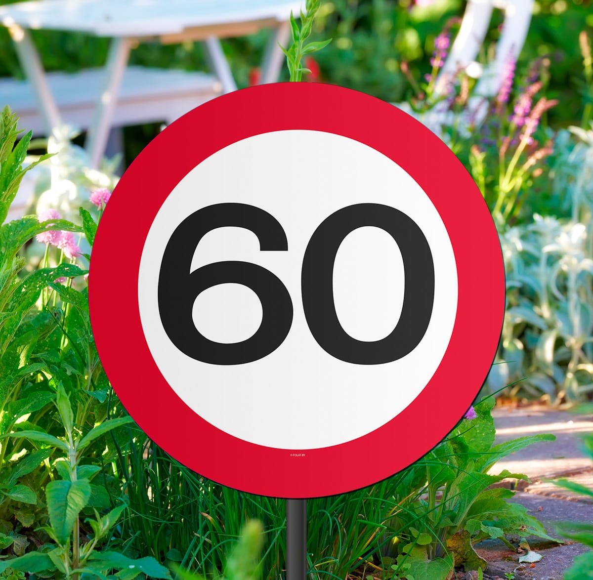 PARTY DISCOUNT Girlande Mit Verkehrsschildern – 4 M Lang, Aus Seidenpapier, Für Geburtstagsdeko
