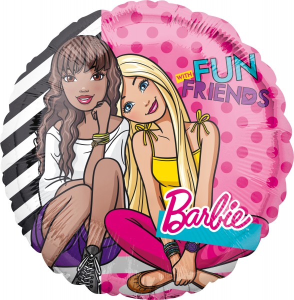 Folieballong Barbie & Friends 43cm 2
