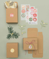 Preview: 24 natural advent calendar boxes