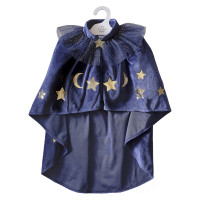 Preview: Star magic cape for girls blue deluxe