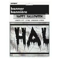 Oversigt: Scary Halloween folie banner