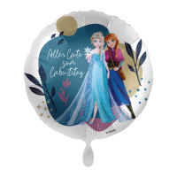 Anna und Elsa Geburtstagsgrüße Ballon -GER