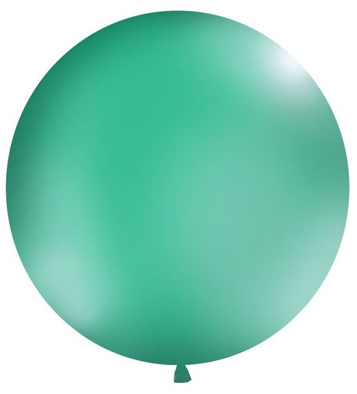 Palloncino rotondo verde acqua XL 1m