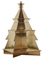 Preview: Country house Christmas champagne stand 55 x 40cm