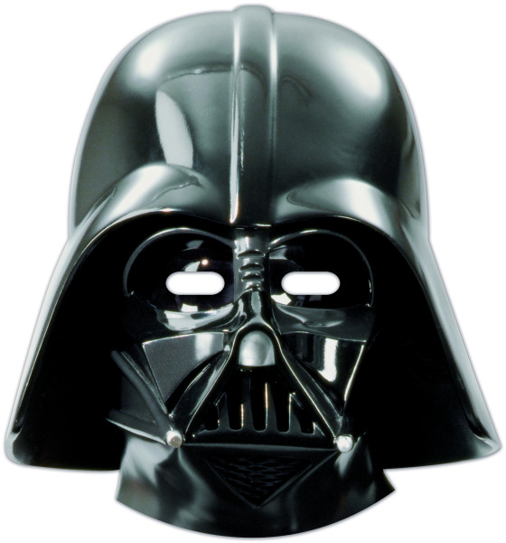 6 Star Wars Galaxy Darth Vader masks 25cm