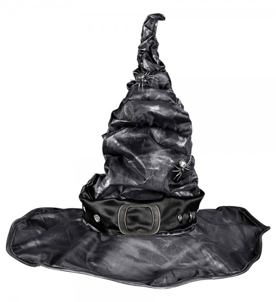 Sombrero de bruja negro Xantha 5