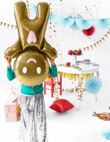 Preview: Foil balloon Gingerbread 86cm