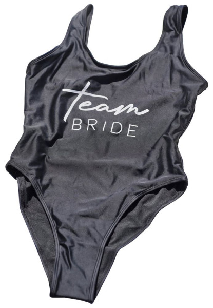 Bright Silver Team swimsuit size M