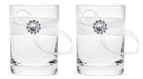 2 vodka glasses for wedding 30ml