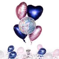 Vorschau: Heliumballon in der Box Magical Mermaid Birthday
