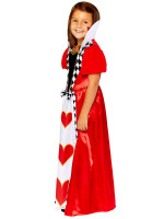 Oversigt: Queen of Hearts pige kostume