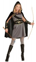 Oversigt: Middelalderlig kriger dame kostume