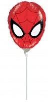 Vorschau: Stabballon Spiderman Maske
