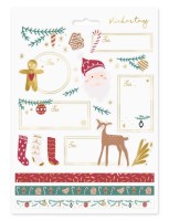 Christmas Forest sticker sheet