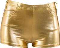 Hotpants glamour dorés
