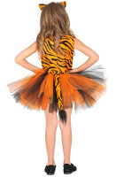 Costume da tigre dolce per bambina