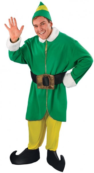 Disfraz de Willy Christmas Elf para hombre