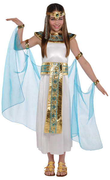 Disfraz de la faraona Ahotep para niñas