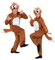 Voorvertoning: Pluche Fox kostuum jumpsuit