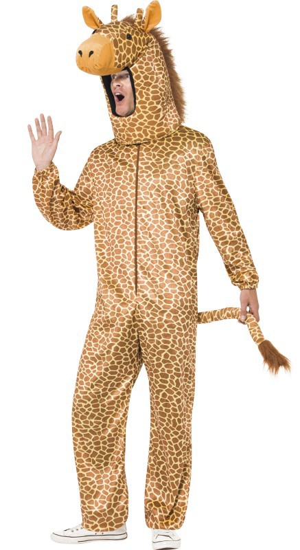 Kostüm für Erwachsene "Giraffe" Plüsch Party Kostüm 