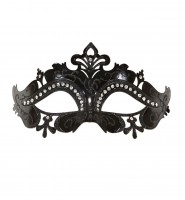Venetiansk mask glitter och strass