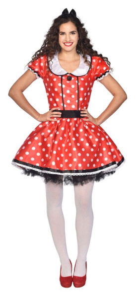 Polka-Dot Mouse Costume Women's