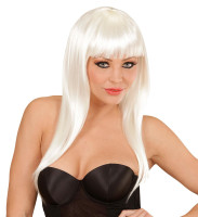 Party girl wig white