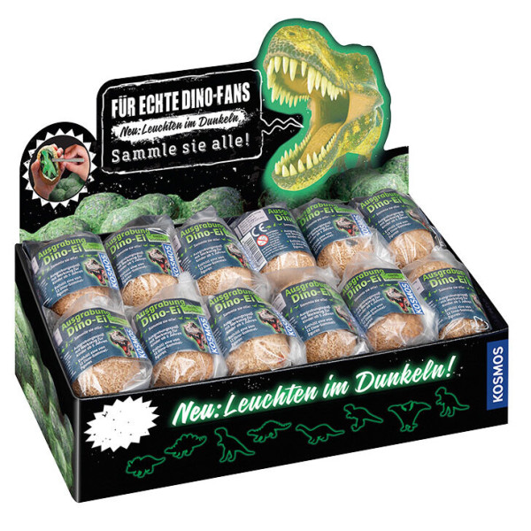 Ausgrabungsset Nachtleuchtende Dinosaurier