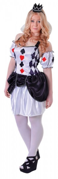 Princess harlequin costume for teenagers