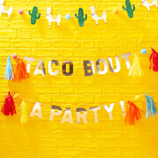 2 Mexican Flair Taco Bout garlands 1.5m