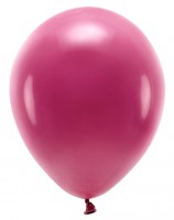 Vorschau: 100 Eco Pastell Ballons brombeere 30cm