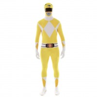 Oversigt: Ultimate Power Rangers Morphsuit gul