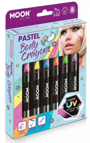 Crayons de maquillage Moon Neon UV pastel