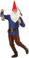 Preview: Men's dwarf costume blue