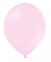 Widok: 100 balonów w gwiazdki, pastelowy róż 12cm