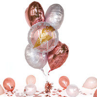 Vorschau: Heliumballon in der Box Mein Tag Schultüte Rosa
