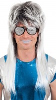 Preview: Gray mullet space wig