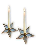 2 candle holders - Sensual Christmas splendor
