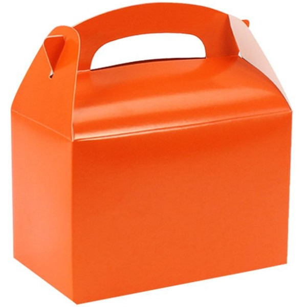 Pudełko prezentowe w kolorze pomarańczowym