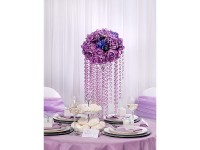 Preview: Crystal pearl hanger lilac 1m
