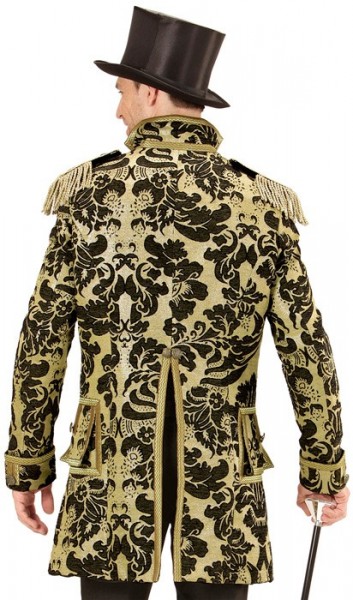Venetian nobleman tailcoat in gold-black 3