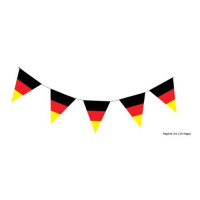 Guirlande de fanions aux couleurs de l'Allemagne 5m