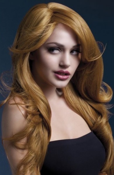 Colly wig in golden brown