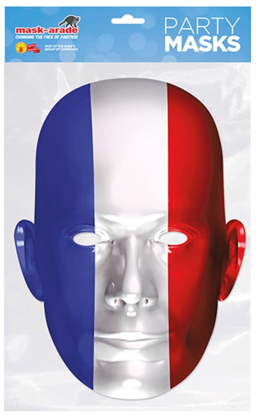 Frankreich Pappmaske