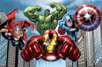 Vorschau: Marvel Avengers Superhelden Partyspiel 10-Teilig