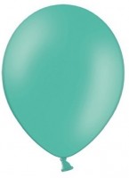 Preview: 20 party star balloons aquamarine 27cm