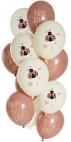 Widok: 12 balonów urodzinowych Biedronka o średnicy 33 cm