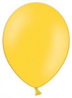Preview: 100 party star balloons yellow 30cm