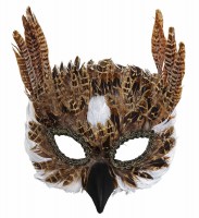 Masque de hibou forestier