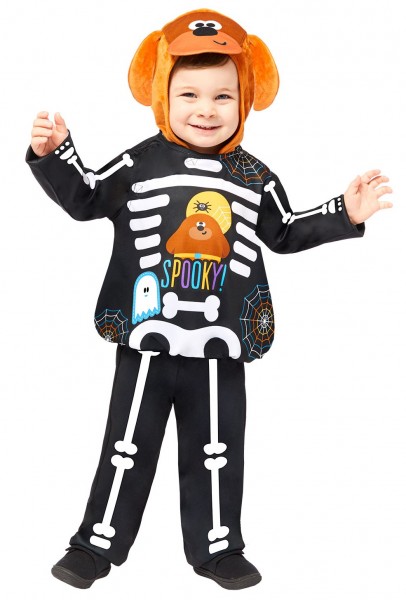 Hey Duggee skeleton kids costume